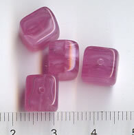 Glasperlen Pink