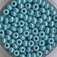 4mm Rocailles Türkisgrün Perlglanz 68130