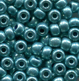 4mm Rocailles Türkisgrün Metallic 18365