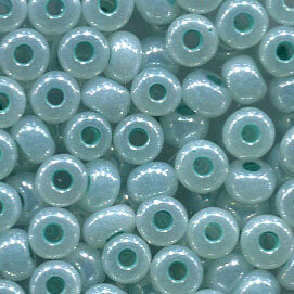 4mm Rocailles Türkisgrün Opal  37158