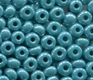 4mm Rocailles Türkisgrün Perlglanz 68030