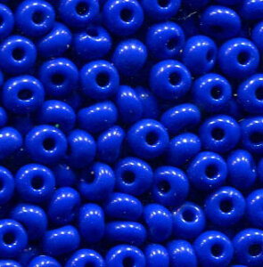 4mm Rocailles OPAQUE BLUE 33050