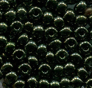 4mm Rocailles Olivegrün Metallic 49055