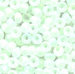 4mm Rocailles Crystal AB  Matt 58205