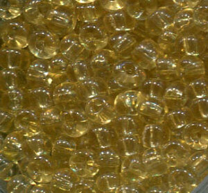 4mm Rocailles Hell Topaz Transparent 10025