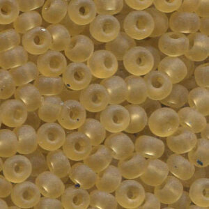 4mm Rocailles Beige Transparent Matt 10020