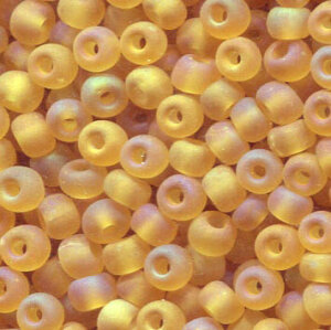 4mm Rocailles Rosa-Topaz Matt