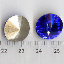 16mm Rivoli Swarovski Sapphire