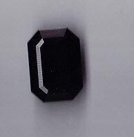 Swarovski Eckig Jet (Schwarz)