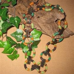 Anleitung Ringkette Indian Summer von Tanja Fritsche