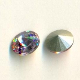 8mm Rivoli Swarovski Violet