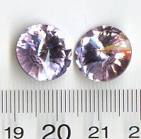 10mm Rivoli Swarovski Violet