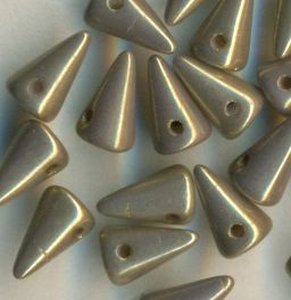 5 x 8 mm Spike-Beads Gold Bronze 24 Karat