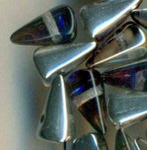 5 x 8 mm Spike-Beads Crystal Bermuda