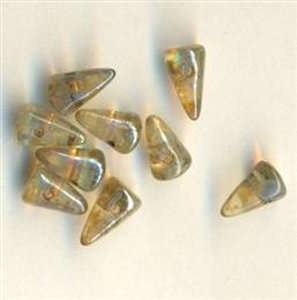 5 x 8 mm Spike-Beads Crystal Picasso