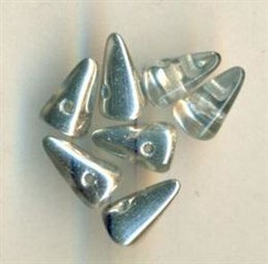 5 x 8 mm Spike-Beads CRYSTAL LABRADOR 00030/27001