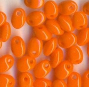 Solo-Perlen Opak Orange