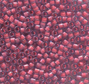 11/0 Delica Lumious Inside Pink Taffy 2048