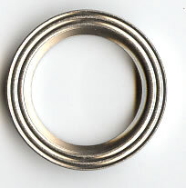 Edelstahl glänzend E1-4*