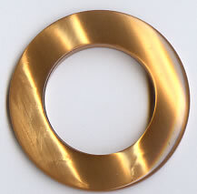 Kunststoffteil Goldbraun K223