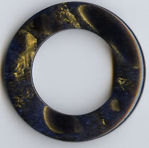 Kunststoffteil Blau-Gold K81