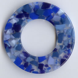 Kunststoffteil Blau  K158