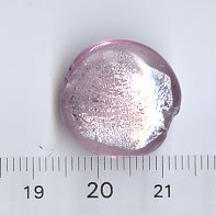Glasperlen Rund Rosa