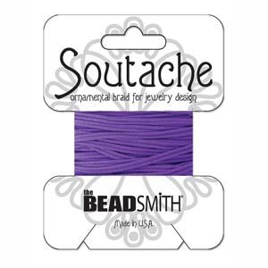 Polyester Soutache Band Dark Lilac