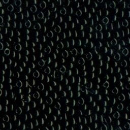 14/0 Rocailles Opak Schwarz
