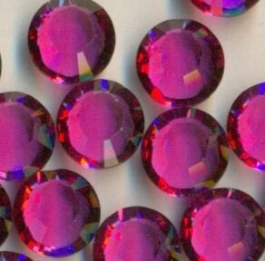 1128 Swarovski SS39 Fuchsia ohne Folie