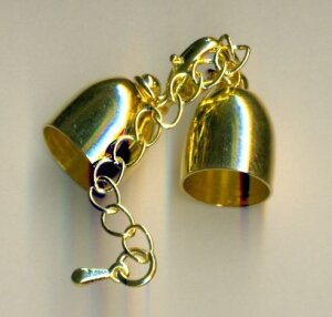 11mm Klebeverschluß Goldfarben