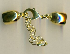 10mm Klebeverschluß Goldfarben