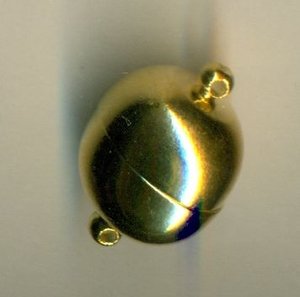 Magnetverschlu 16mm Goldfarben