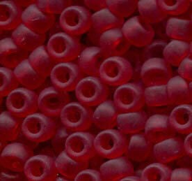 7/0, 3,5mm MATUBO Rocailles RUBY MATT 90080/84110