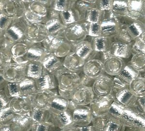 7/0, 3,5mm MATUBO Rocailles SILVER LINED CRYSTAL 00030/81800