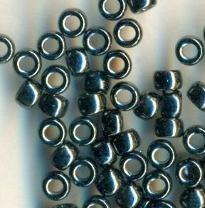 7/0, 3,5mm MATUBO Rocailles JET HEMATITE 23980/14400