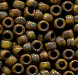 7/0, 3,5mm MATUBO Rocailles LIMON TRAVERTIN DARK 83120/86805