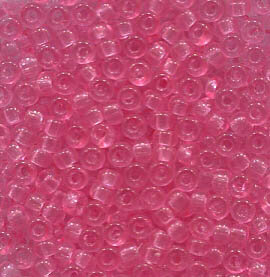 11/0 Roc.Transparent Pink 1319