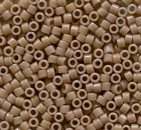 11/0 Delica Duracoat Opak Dyed Beige  2105
