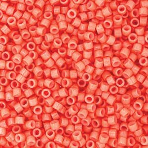 11/0 Delica Duracoat Opak Dyed Dark Salmon  2112
