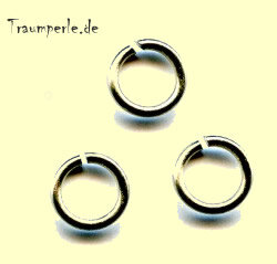 Splitring Silberfarben 6mm