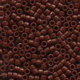 11/0 Delica Duracoat Opak Dyed Maroon 2120