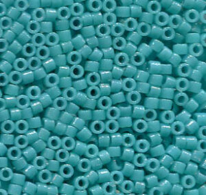 11/0 Delica Duracoat Opak Dyed Underwater Blue 2130