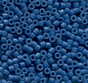 11/0 Delica Duracoat Opak Dyed Juniper Berry 2135