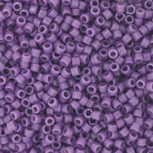 11/0 Delica Duracoat Opak Dyed Dark Orchid 2139