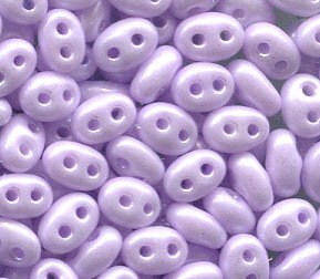 PRECIOSA Twin Beads Flieder Perlglanz 16228