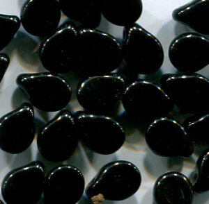 Pip-Beads Opak Schwarz