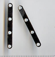 Metall Spacer-Bar, f.4 Stränge