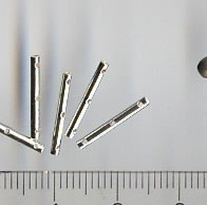 Metall Spacer-Bar, f.3 Stränge