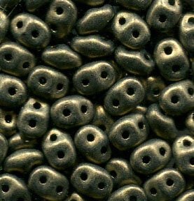SuperDuo-Beads METALLIC SUEDE GOLD 23980/79080